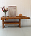 Vintage houten werkbank