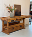 Vintage-Werkbank aus Holz mit Schubladen