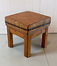 Vintage wooden chopping block
