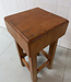 Vintage wooden chopping block
