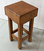 Vintage houten hakblok