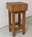 Vintage houten hakblok