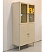 Vintage apothecary cabinet / white medicine cabinet