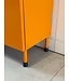 Vintage orange apothecary cabinet / medicine cabinet