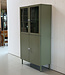 Vintage apothekerskast / groene medicijnkast