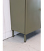 Vintage apothekerskast / groene medicijnkast