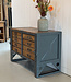 Vintage workbench with drawers