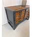 Vintage workbench with drawers