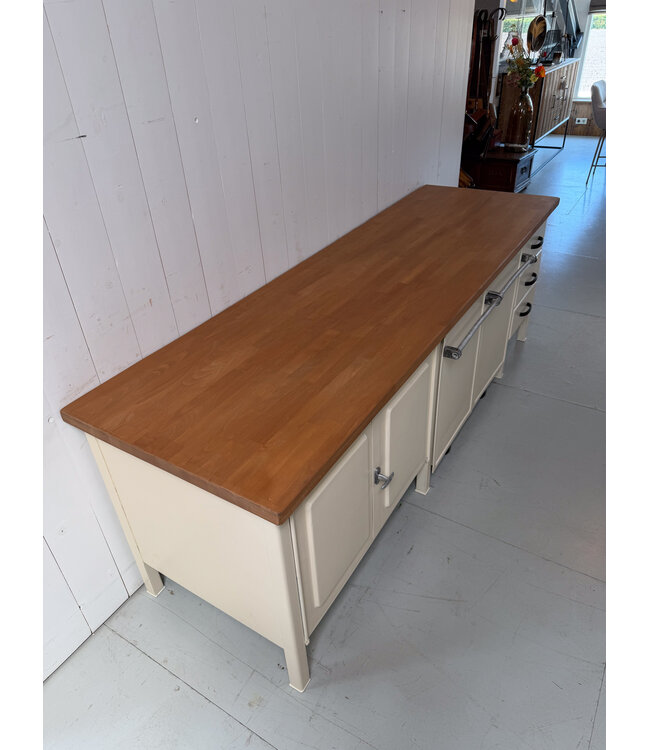 Vintage baker's workbench