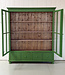 Green vintage buffet cabinet