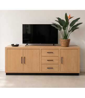 Solid oak sideboard - showroom model