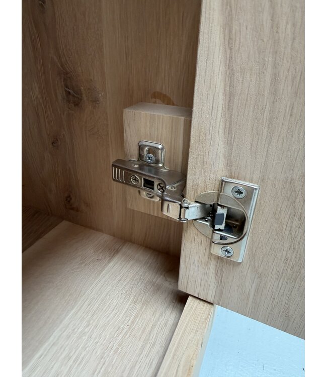 Solid oak sideboard - showroom model