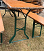Original beer set – folding beer table with benches