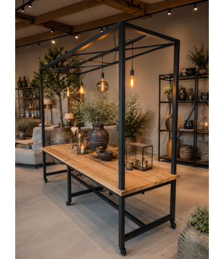 Oldwood Robuster Markttisch | Ausstellungsmodell