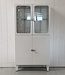 Vintage white apothecary cabinet / medicine cabinet