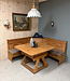 Austrian Stube dining area | Corner sofa with table