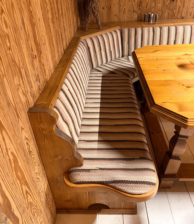 Stube set | Corner sofa with table and chairs | Austrian seating area