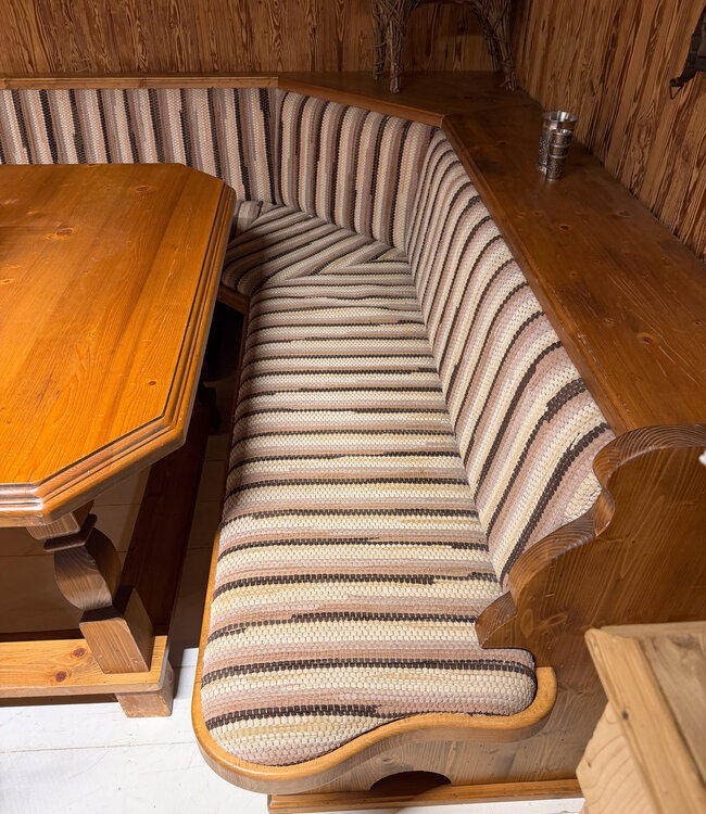 Stube set | Hoekbank met tafel en stoelen | Oostenrijkse zithoek