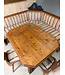 Vintage Alpen Stube set | Austrian seating area with table and chairs