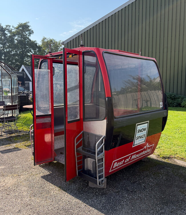 Original old & vintage ski lift gondola from Flachau, Austria