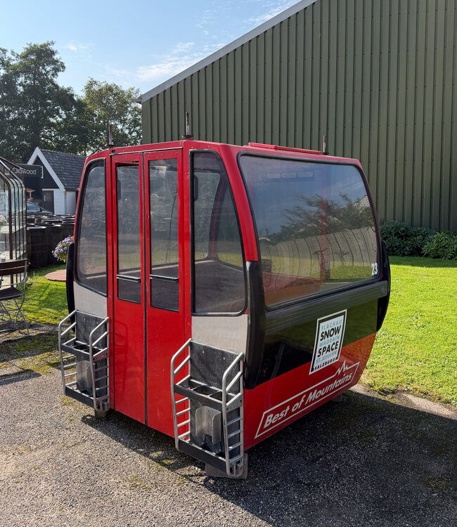 Original old & vintage ski lift gondola from Flachau, Austria