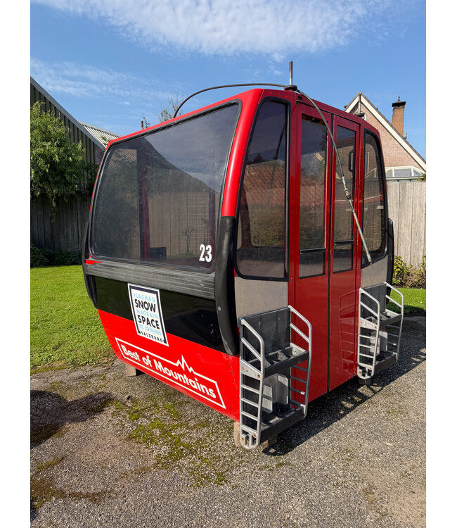 Original old & vintage ski lift gondola from Flachau, Austria