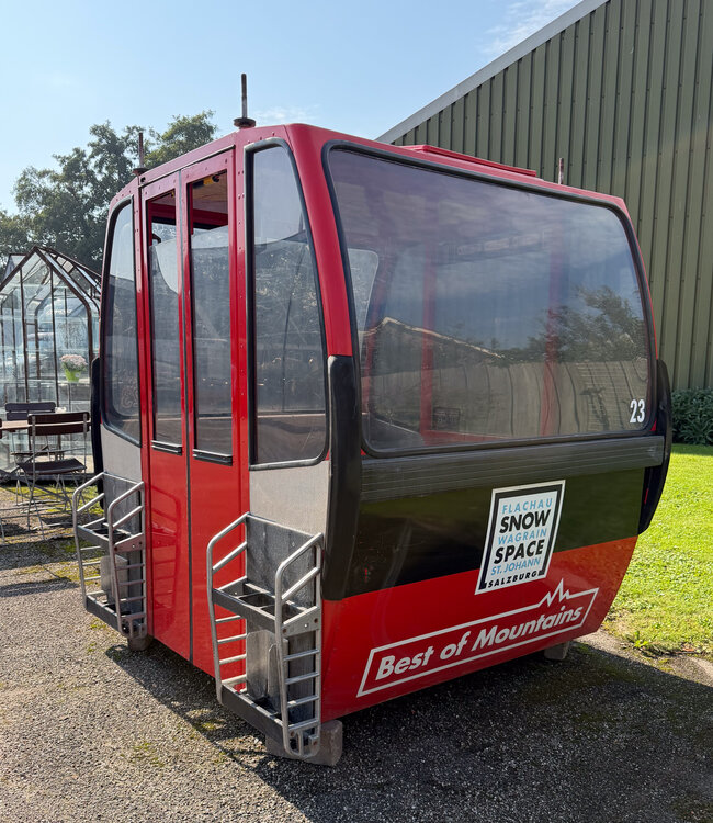 Original old & vintage ski lift gondola from Flachau, Austria