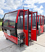Old vintage ski lift gondola from Austria No. 17