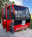 Old vintage ski lift gondola from Austria No. 15