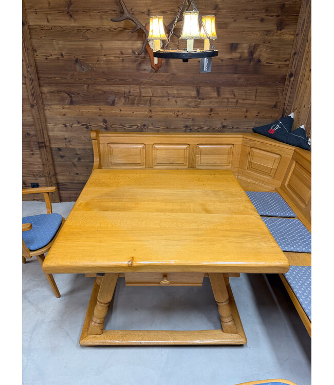 Essgruppe aus österreichischer Eiche | Alpen Stube-Set
