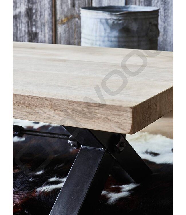 Eiken salontafel - Kansas