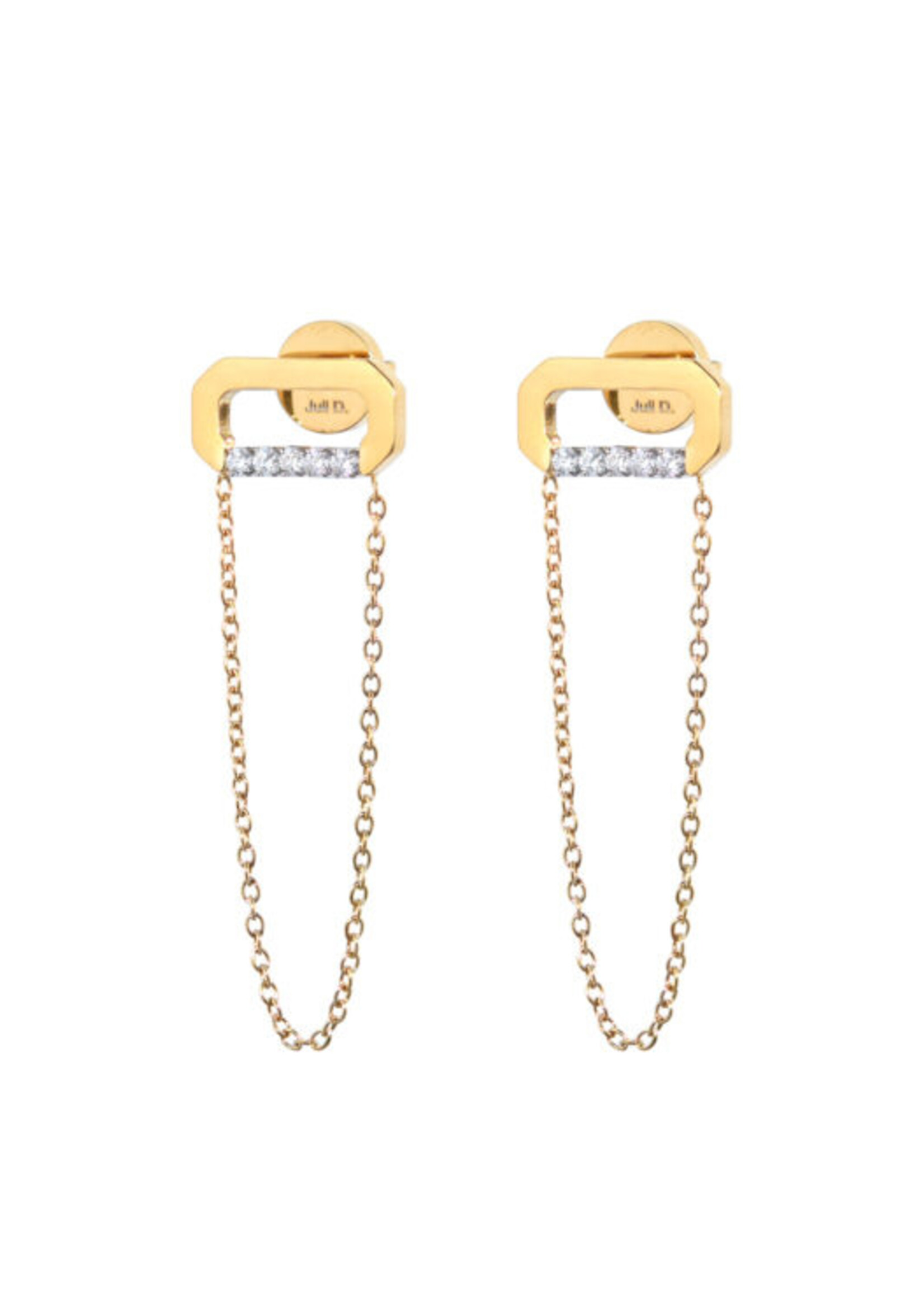 LouLou Chain Earrings Gold
