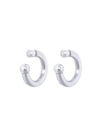 Bernice Medium Earring Silver