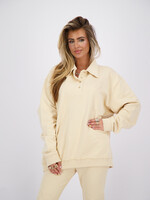 Reinders Reinders Polo Sweater Creme