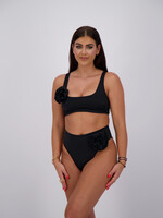 Reinders Reinders Bikini Set Roses Black