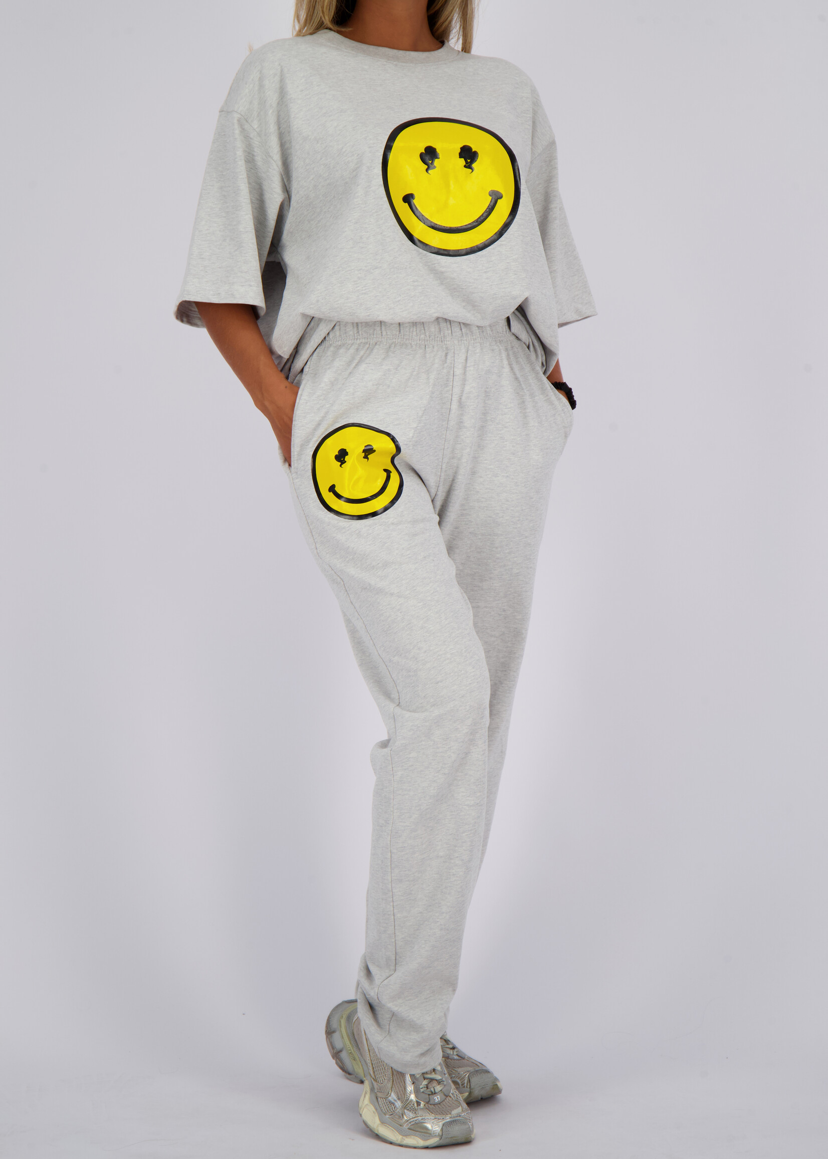 Reinders Jogger Smiley Grey