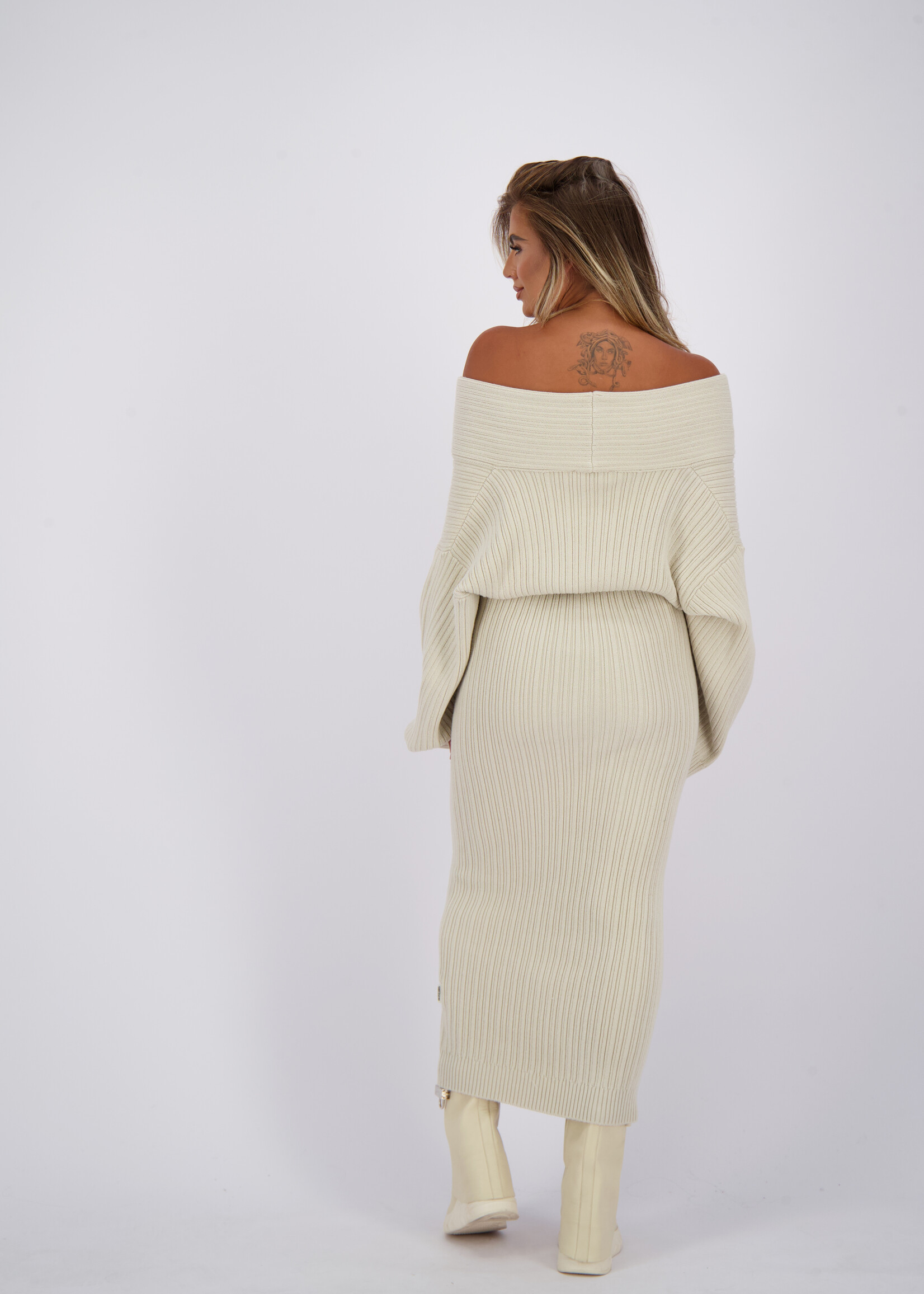 Reinders Kourtney Knit Sweater Creme