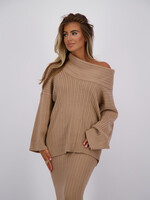 Reinders Kourtney Knit Sweater Stucco