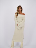 Reinders Kourtney Knit Dress Creme