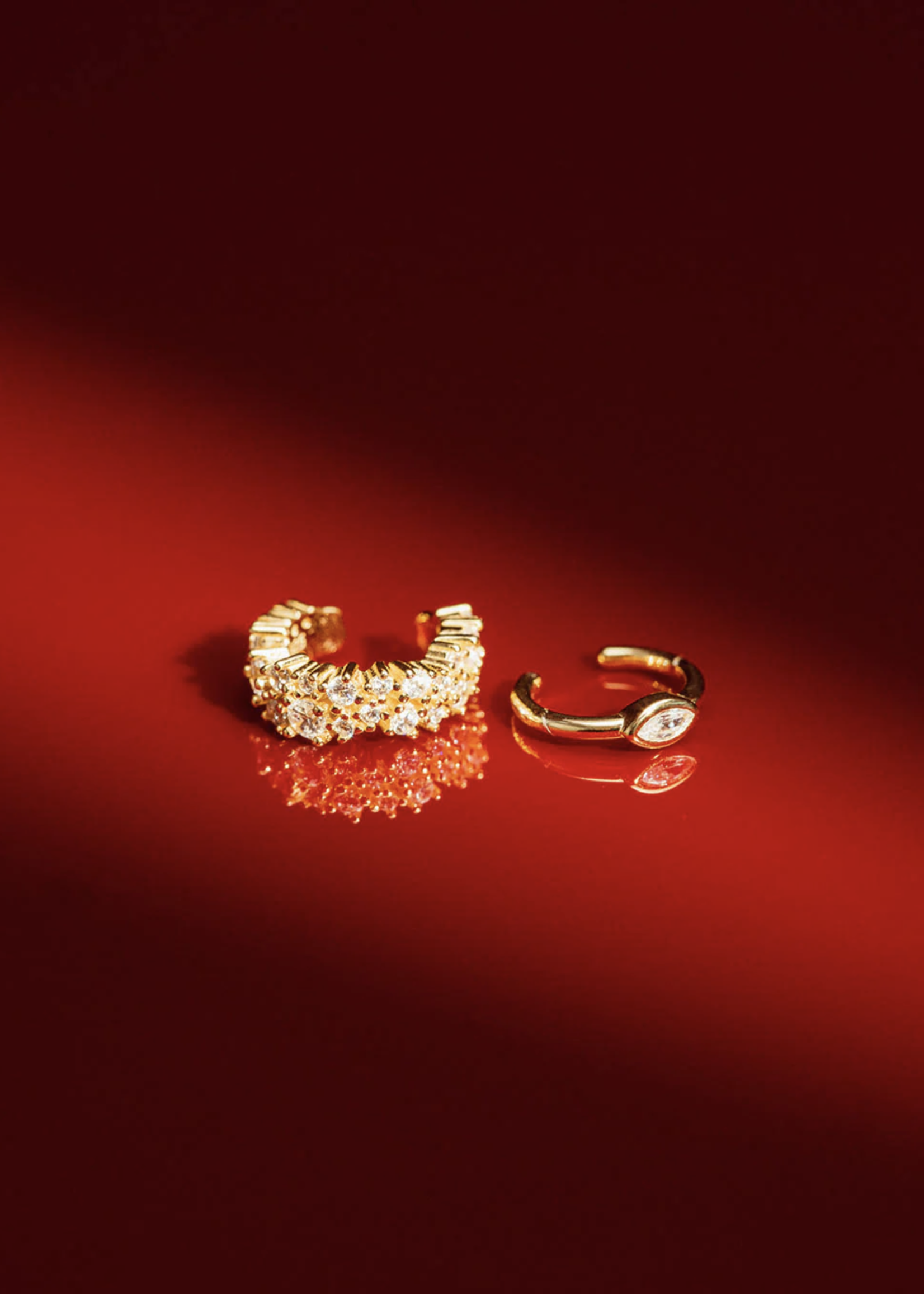 Venice Ear Cuff Set Goud - Franky Amsterdam