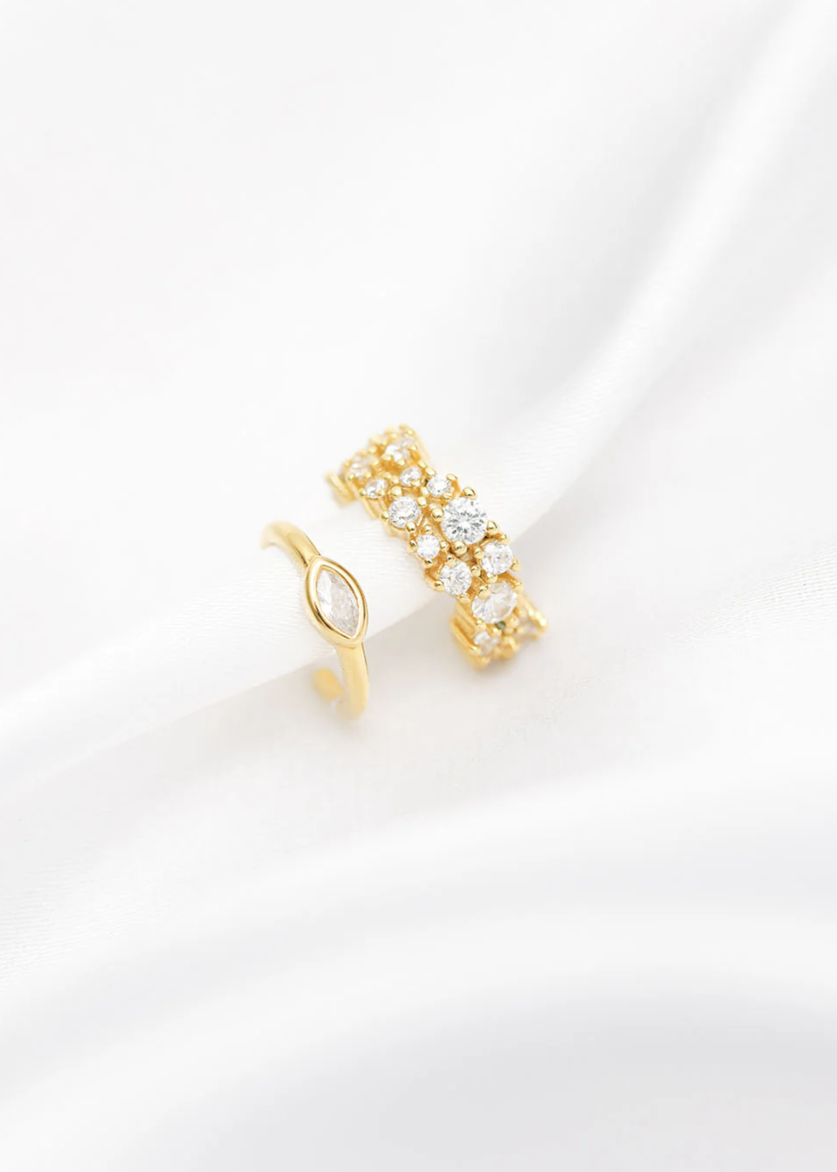 Venice Ear Cuff Set Goud - Franky Amsterdam