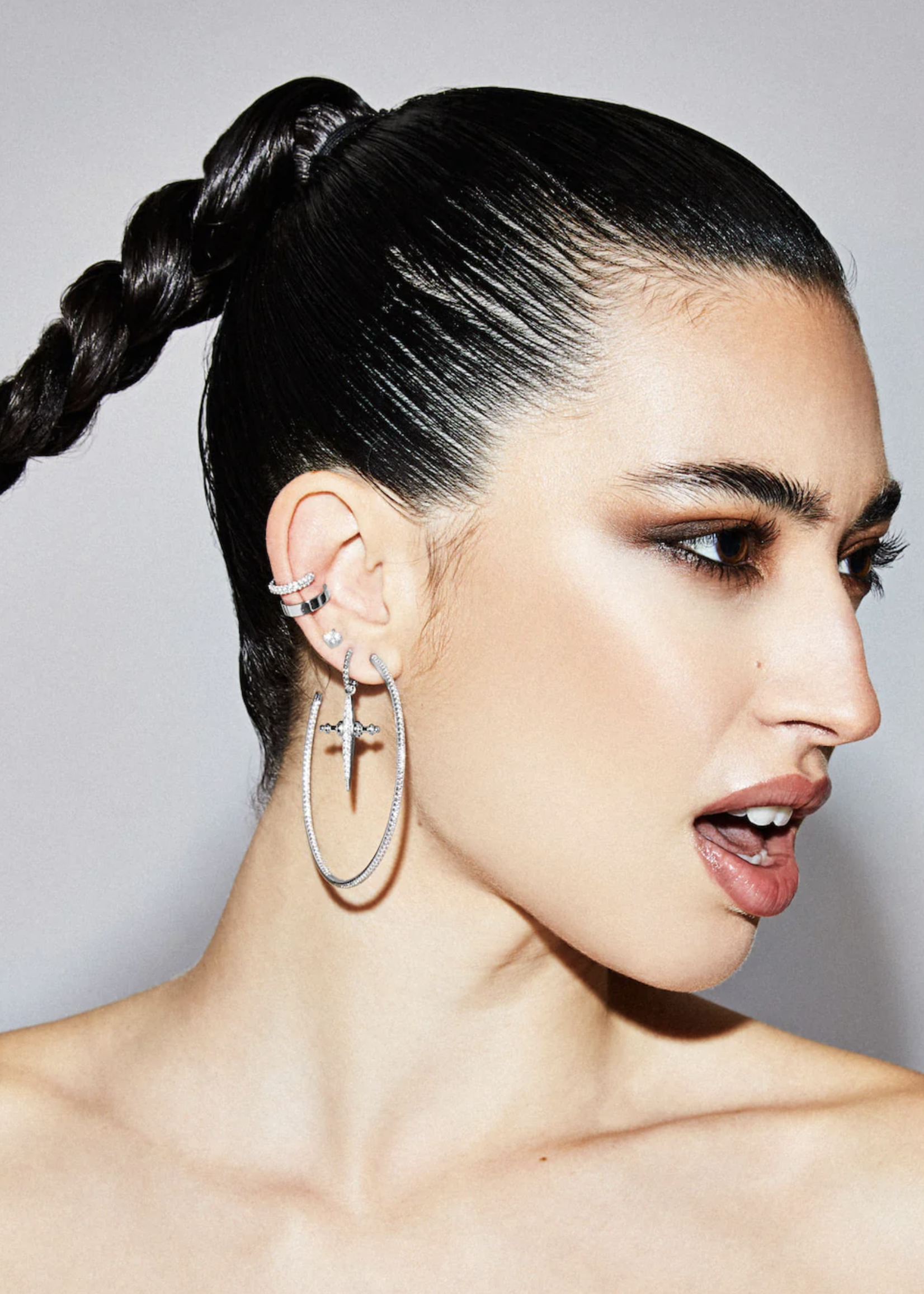 JLo Hoops XL Zilver - Franky Amsterdam