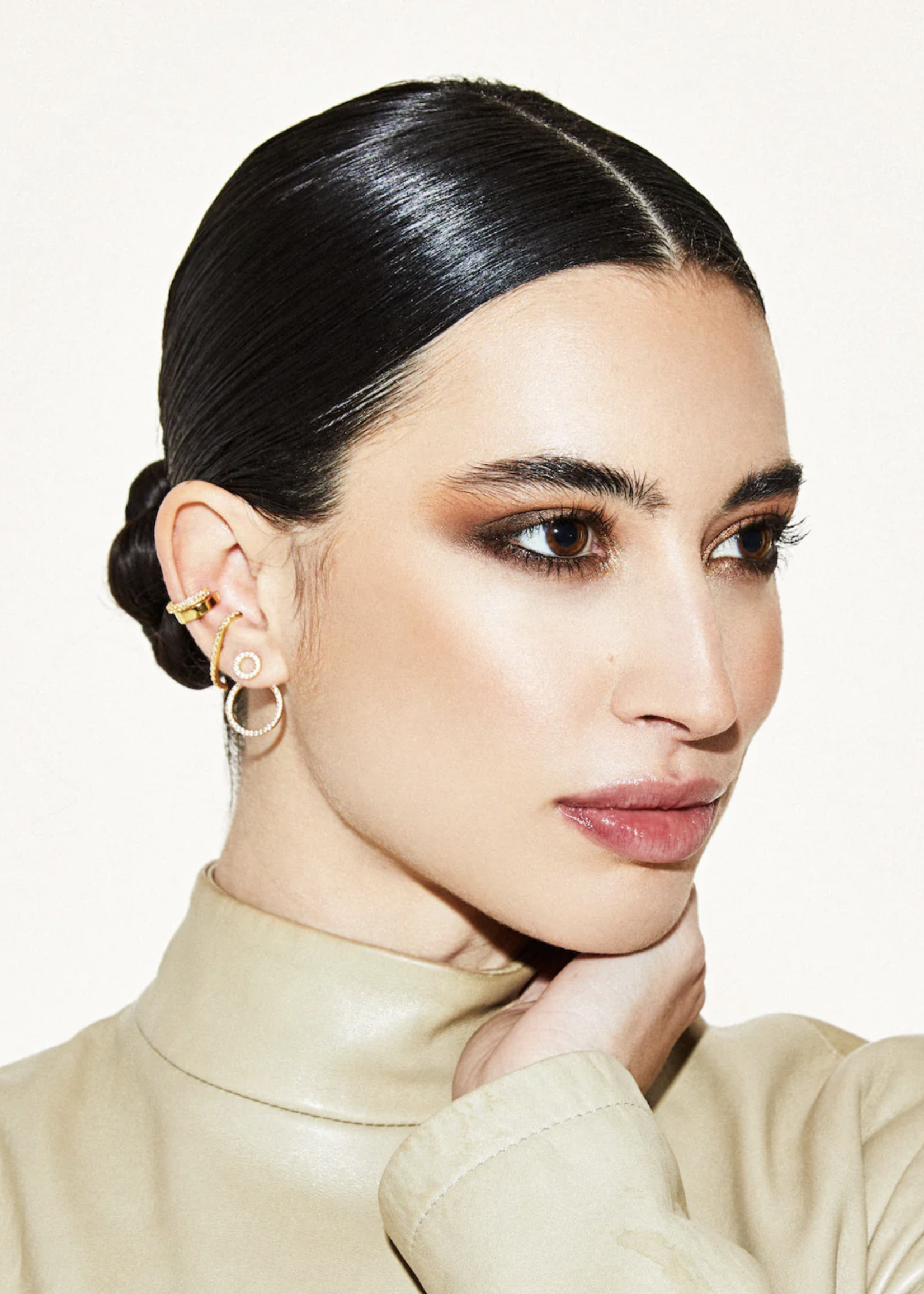 Go To Mixed Ear Cuff Set Goud - Franky Amsterdam