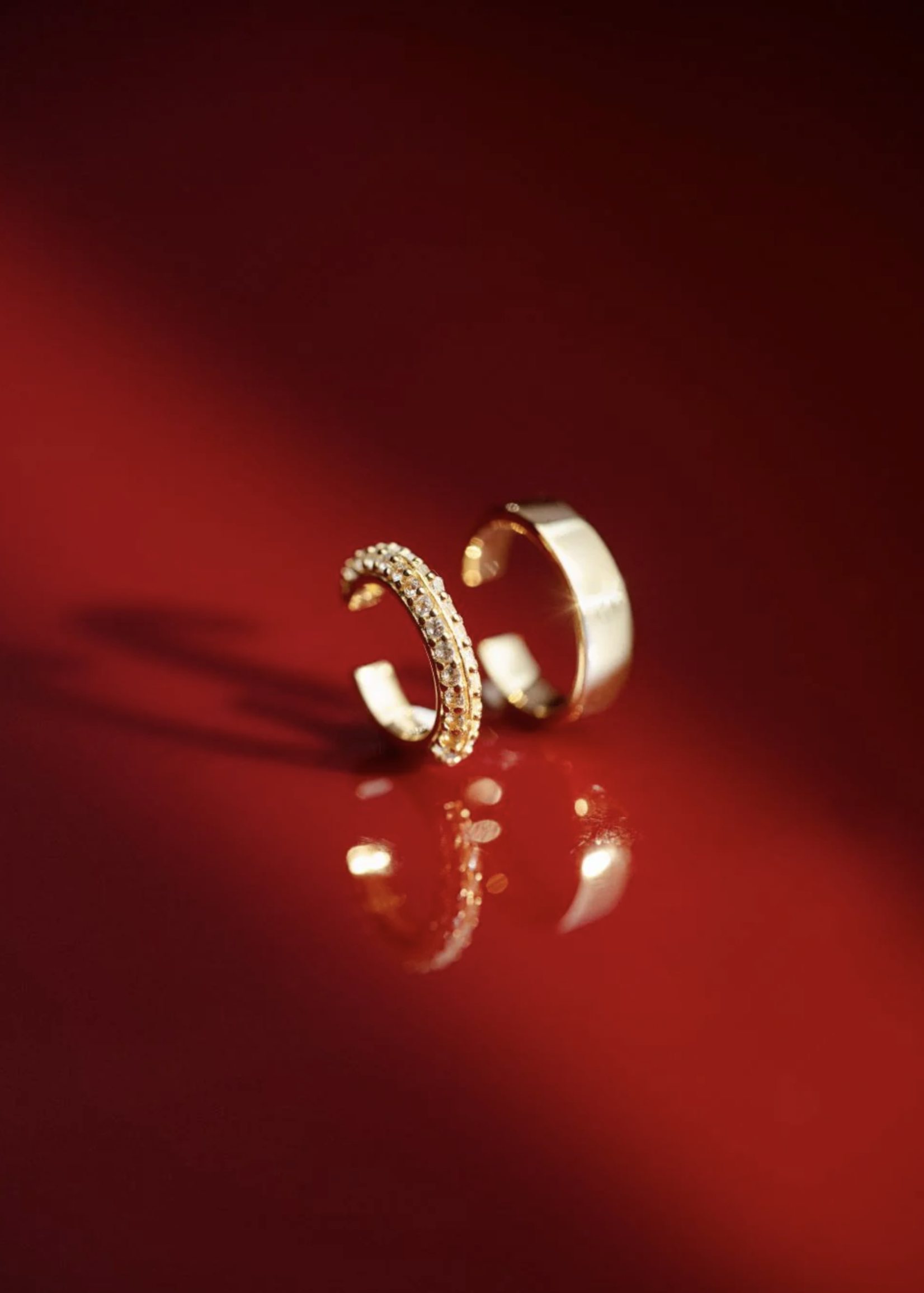 Go To Mixed Ear Cuff Set Goud - Franky Amsterdam