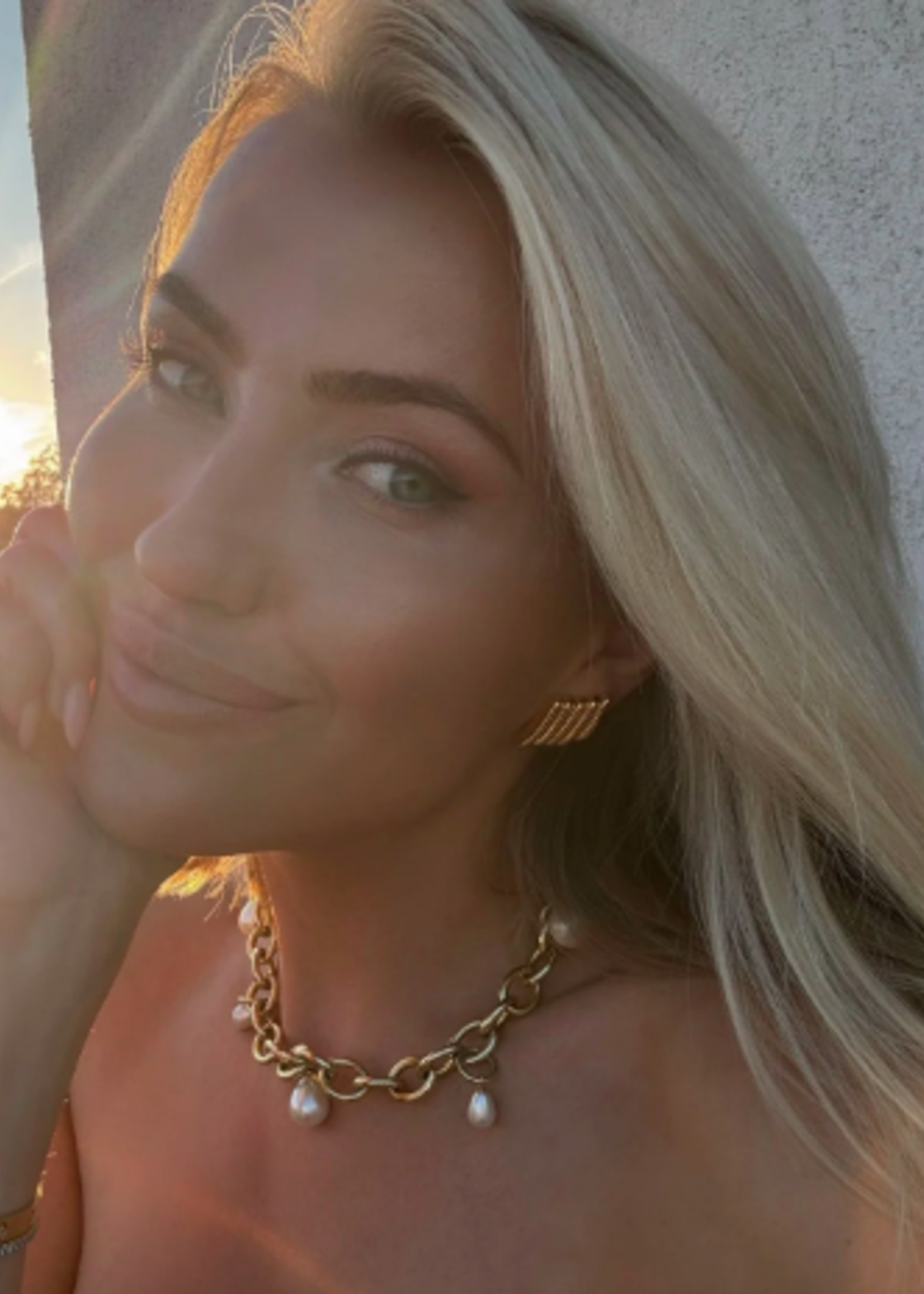 Gaia Ketting Goud - Franky Amsterdam