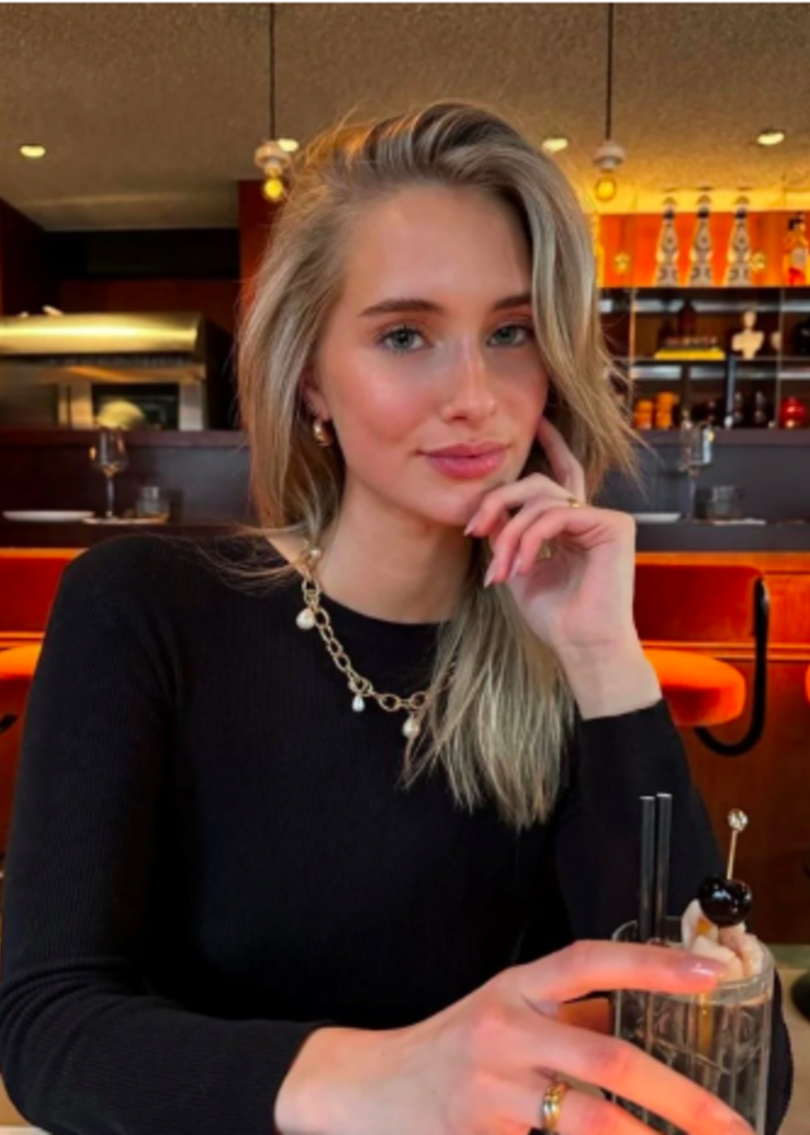 Gaia Ketting Goud - Franky Amsterdam