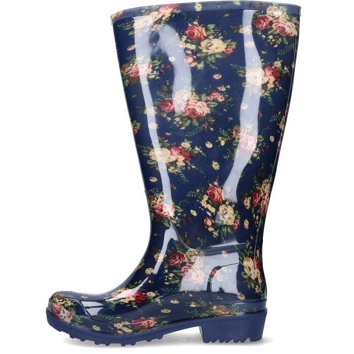 Wellies Wellies - Blue Flowers