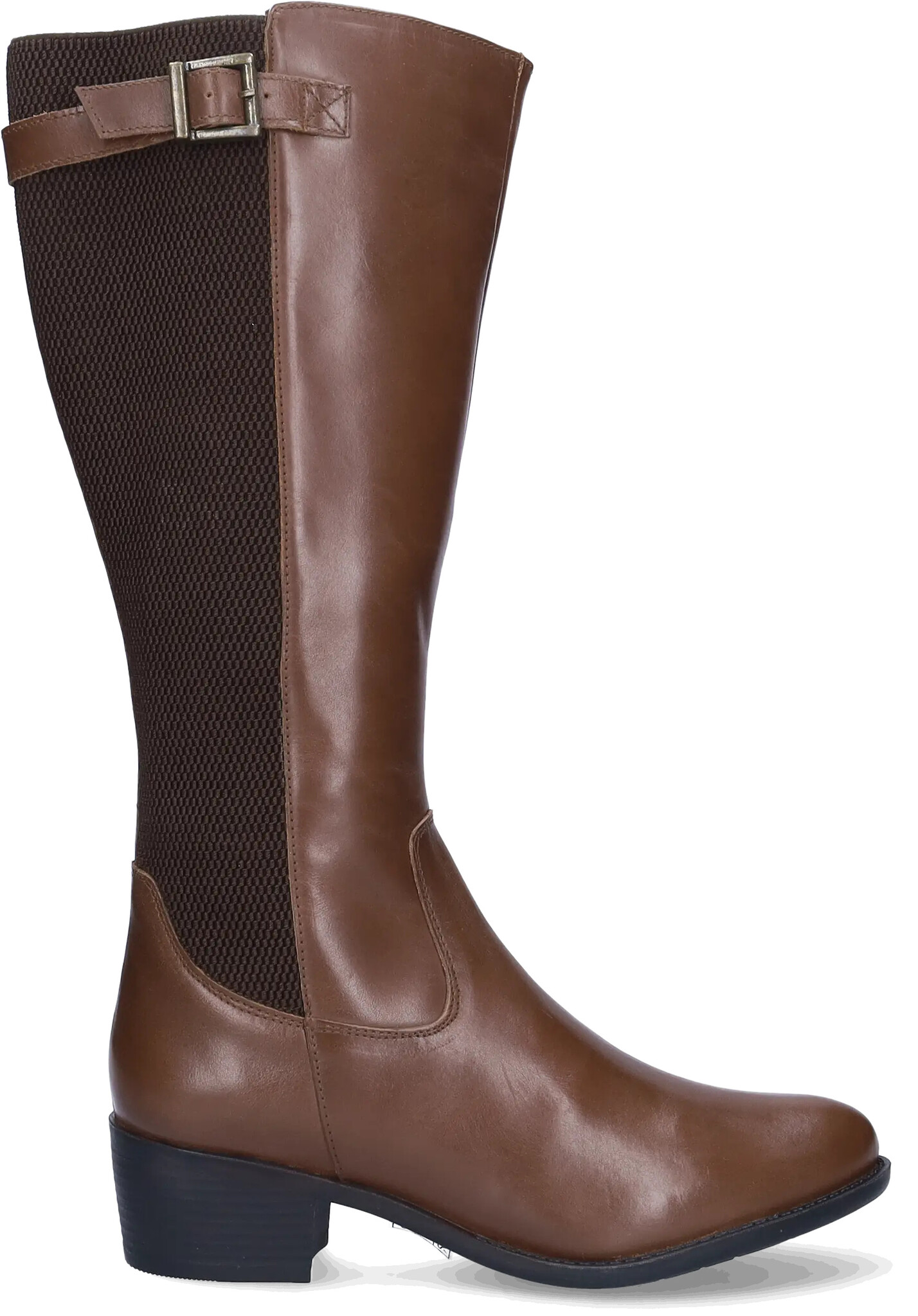 Reute - Cognac - Wide Calf Boots - JJ Footwear US