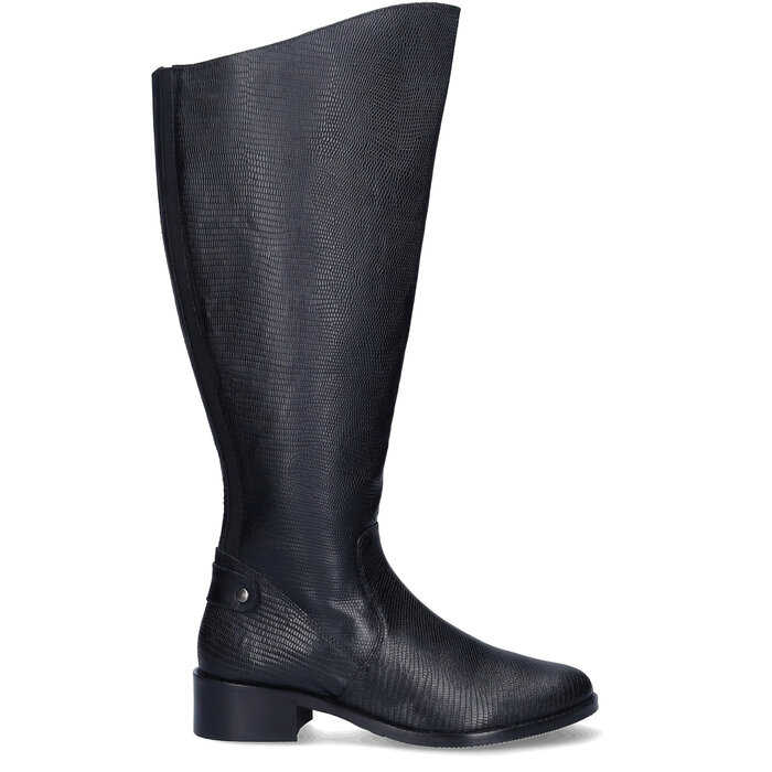 Botta Botta - Black Faux Lizard Print