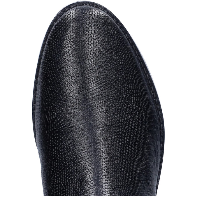 Botta Botta - Black Faux Lizard Print